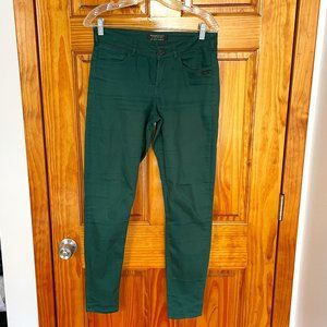 Maison Scotch green skinny jeans